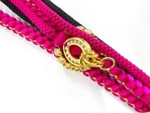 未使用品　正絹　振袖用　手組帯締め